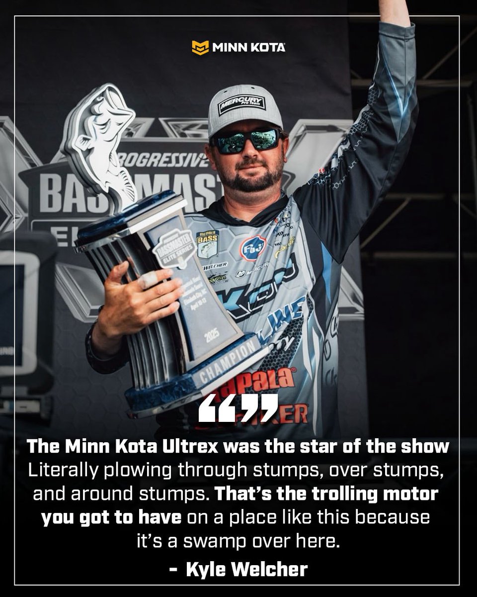 MinnKotaMotors's tweet photo. Where rugged meets precision, that's the Minn Kota Ultrex QUEST 🤘 #UltrexQUEST #MinnKota https://t.co/xNqLhGel5Z