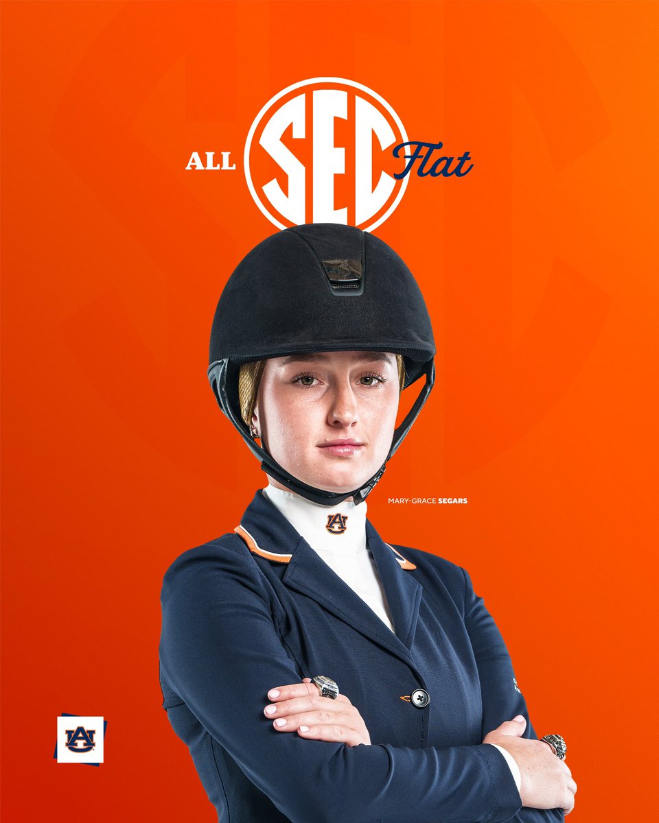 𝐀𝐋𝐋-𝐒𝐄𝐂

4️⃣ Tigers earn All-SEC recognition in Jumping Seat!
⭐️ Avery Glynn - Fences
⭐️ Kate Hagerty - Fences
⭐️ Mary-Grace Segars - Fences &amp; Flat
⭐️ Ellie Ferrigno - Fences 

#WarEagle | #LeadALegacy
