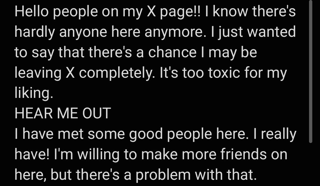 smoreycreature's tweet photo. PLEASE READ IF YOU CAN⚠️

this is for my friends on this app, tysm if you stay to read this https://t.co/MwmnKiKJR0