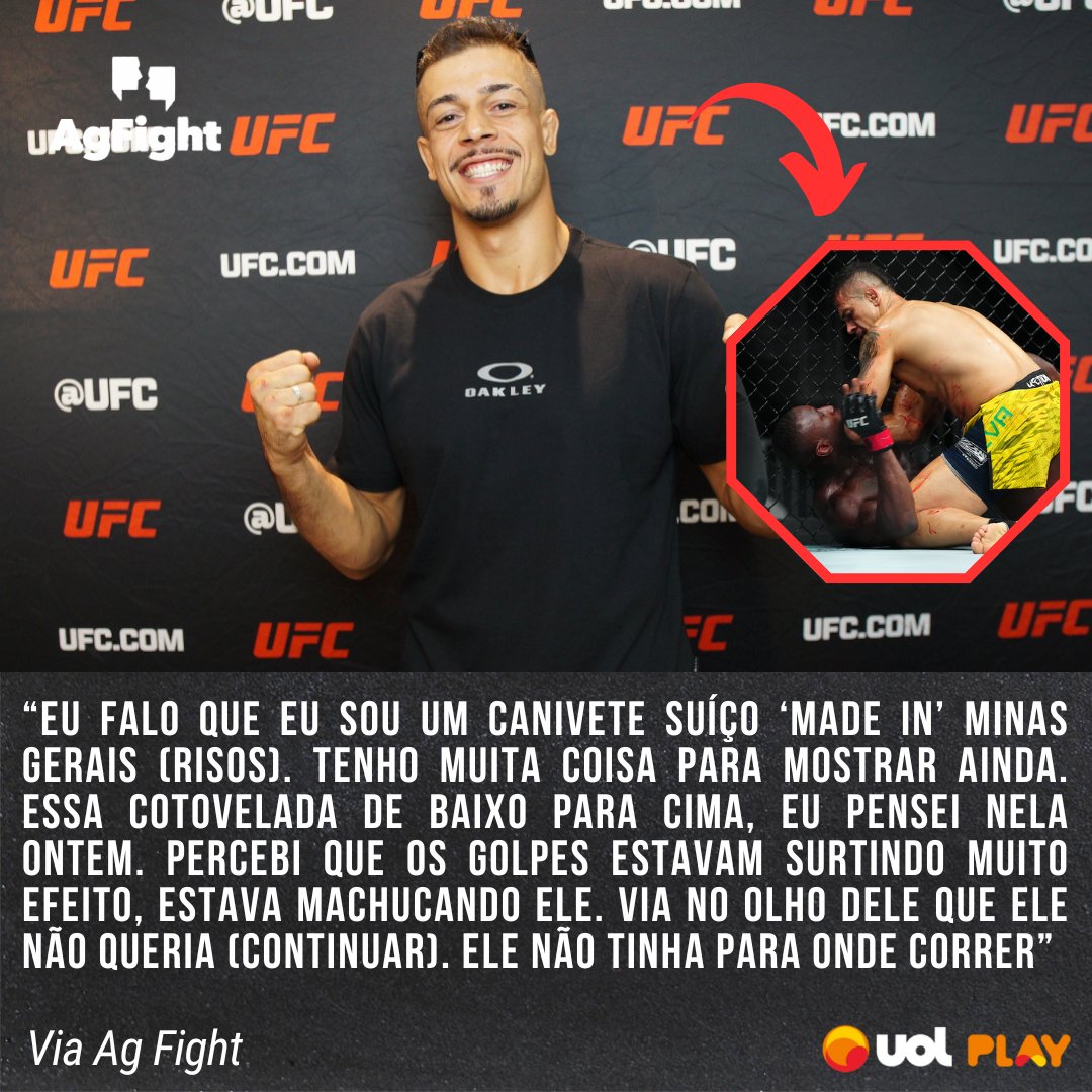 AgFight's tweet photo. CANIVETE SUÍÇO!
Com um arsenal de golpes invejável em pé, Marco Túlio deu show no UFC 314 e nocauteou Tresean Gore. 'Matuto', como é conhecido, garantiu que ainda tem muito a mostrar. Qual será seu próximo passo?
#MarcoTúlio #Matuto #UFC314 #Striking https://t.co/f0h0GU3JE8