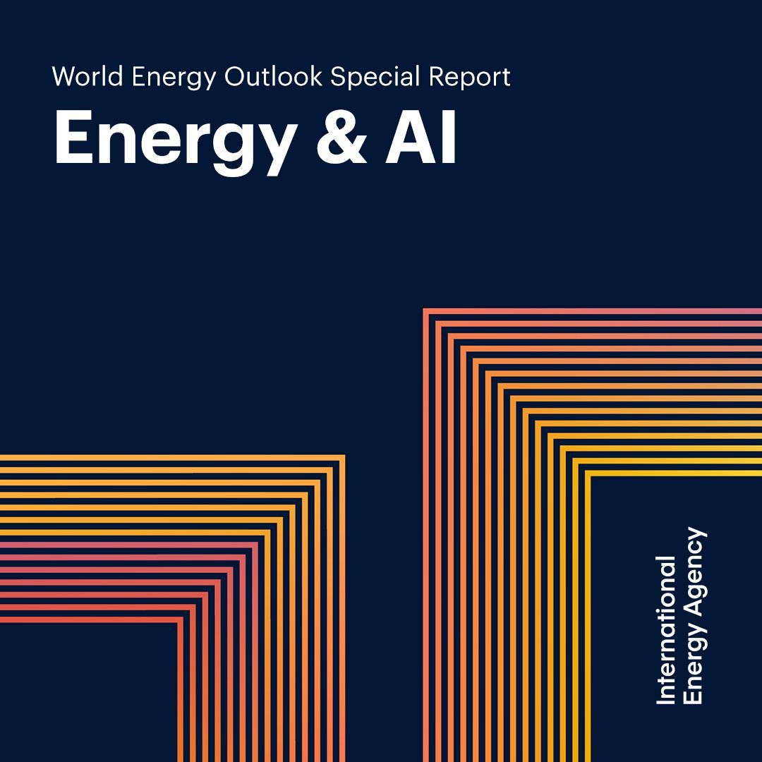 Explore our new report on energy &amp; AI ⬇️

The energy-AI nexus: iea.li/4lHmWlV
Energy demand: iea.li/4lqdnY4
Energy supply: iea.li/4jqOc64
Innovation: iea.li/3FZ5qcc
Energy security: iea.li/4cqu3uB
AI &amp; climate: iea.li/42lImfi