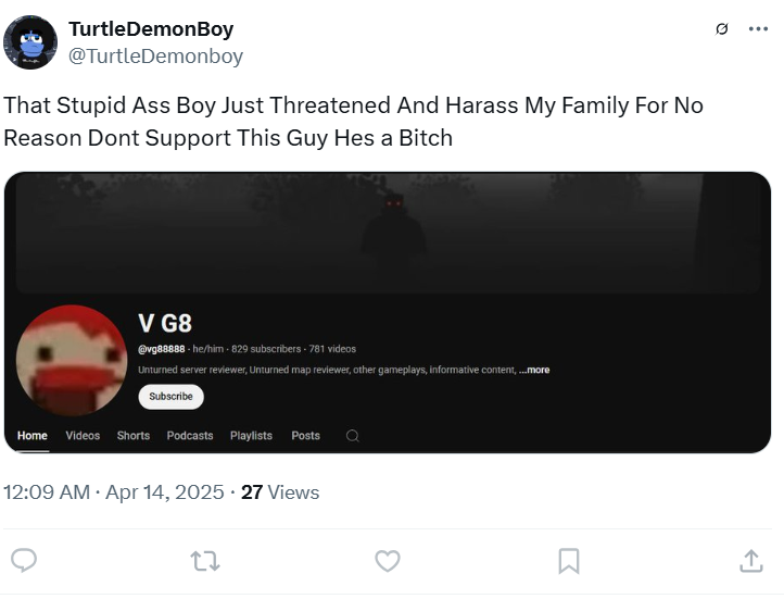 m8lu0marcafgio's tweet photo. buddy

1. you did copy from @ashiioxsirl!

2. you are making lies once again.

3. you are doing MORE death threats.

Quit the internet already Braiden. https://t.co/SiR4ovmuof