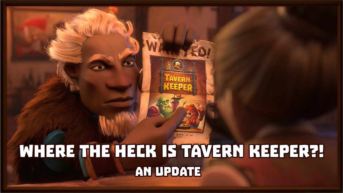 TavernKeeper's tweet image. "where the heck is Tavern Keeper???" you must be thinking
to keep you updated on what happened in the last months, we prepared a BIG dev log with what we’ve worked on and what's next.
link in the next post! 👇
