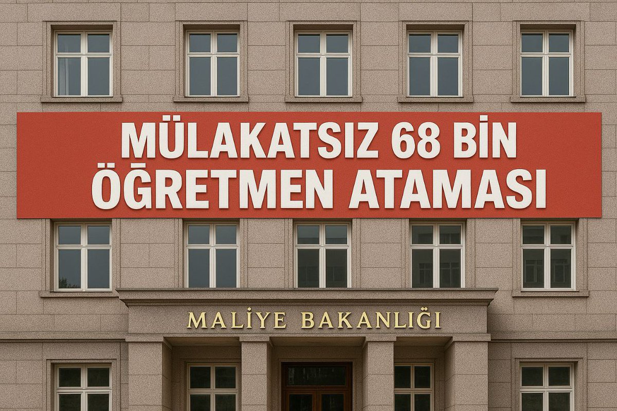 Sınıflar öğretmenle dolmalı çocuklarımız eğitimden mahrum kalmamalı 68 bin öğretmen ataması şarttır
<a href="/RTErdogan/">Recep Tayyip Erdoğan</a> <a href="/_cevdetyilmaz/">Cevdet Yılmaz</a> <a href="/hasandogan/">Hasan Doğan</a> <a href="/fahrettinaltun/">Fahrettin Altun</a> <a href="/Yusuf__Tekin/">Yusuf Tekin</a> <a href="/memetsimsek/">Mehmet Simsek</a> <a href="/vedatdemiroz/">Vedat Demiröz</a> <a href="/tcbestepe/">T.C. Cumhurbaşkanlığı</a>
#CumhurbaşkanımMEBe68BinAtama