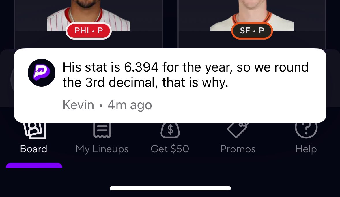 axeltrj's tweet photo. So apparently @PrizePicks rounds to the 3rd decimal unlike every other regular app….! Since this might have been the nastiest hook @PrizePicks has seen, I will be starting a go fund me to fund this $500 that they just robbed from me blatantly. @BookitWithTrent @paradise_locks https://t.co/j5Kt9vjbtW