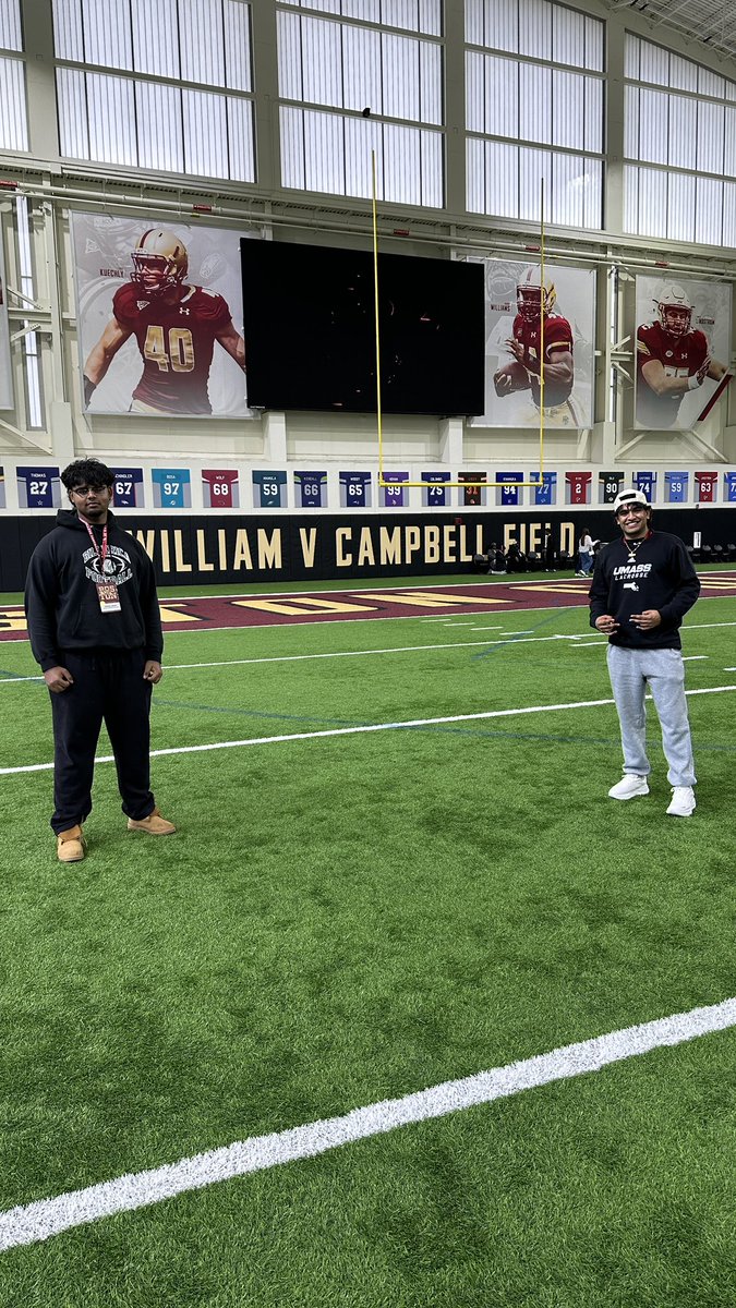 Prince Mahey (@prince_mahey71) on Twitter photo Huge thank you to <a href="/BCFootball/">Boston College Football</a> and <a href="/Coach_JDiBiaso/">Jonathan DiBiaso</a> for the invite to spring practice! Grateful for the opportunity to learn and see the energy in the program. #WeAreBC #GrindSeason Huge thank you to <a href="/BCFootball/">Boston College Football</a> and <a href="/Coach_JDiBiaso/">Jonathan DiBiaso</a> for the invite to spring practice! Grateful for the opportunity to learn and see the energy in the program. #WeAreBC #GrindSeason