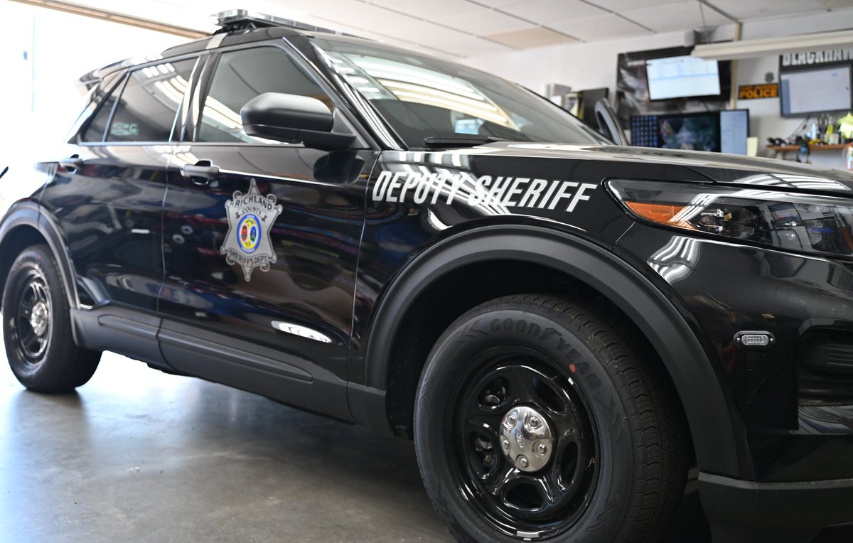 RCSD's tweet image. RCSD is fortunate to have its own shop. Cpl. Reed Cranford outfitted a patrol car today to be assigned to the Uniform Division. Thank you, Cpl. Cranford, for your diligence in ensuring that patrol vehicles have the proper equipment to patrol Richland County safely! #TeamRCSD