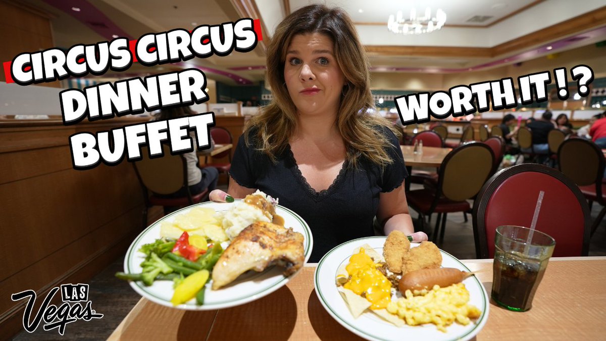 I Tried the $25 Circus Circus Dinner Buffet in Las Vegas...
New Video: youtu.be/GBS-3lT5nBM