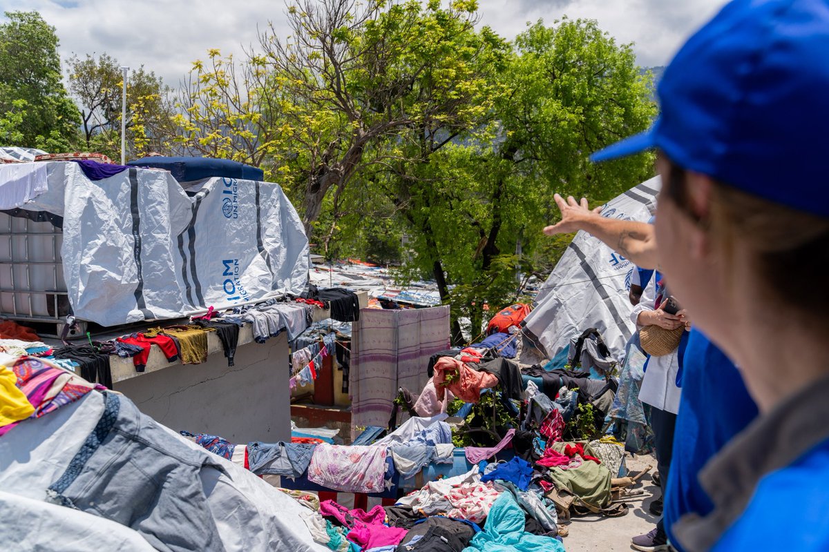 In Port-au-Prince, I met people who’ve been displaced multiple times by violence. 
Their resilience is extraordinary. But resilience must not be mistaken for a solution. These communities urgently need protection, shelter, and support. #Haiti 🇭🇹