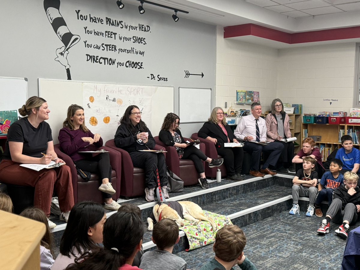 slackt's tweet photo. At @StJamesOCSB for “Pawsitive PALS Shark Tank”! Gr. 3 &amp; 6 students teamed up to pitch their business ideas to the Sharks. Creative products like slime w/ charms, pencil figgit toppers &amp; flower keychains—plus, proceeds go to @OttawaTherapyDogs! Love the innovation &amp; heart! https://t.co/ptULDusN2T
