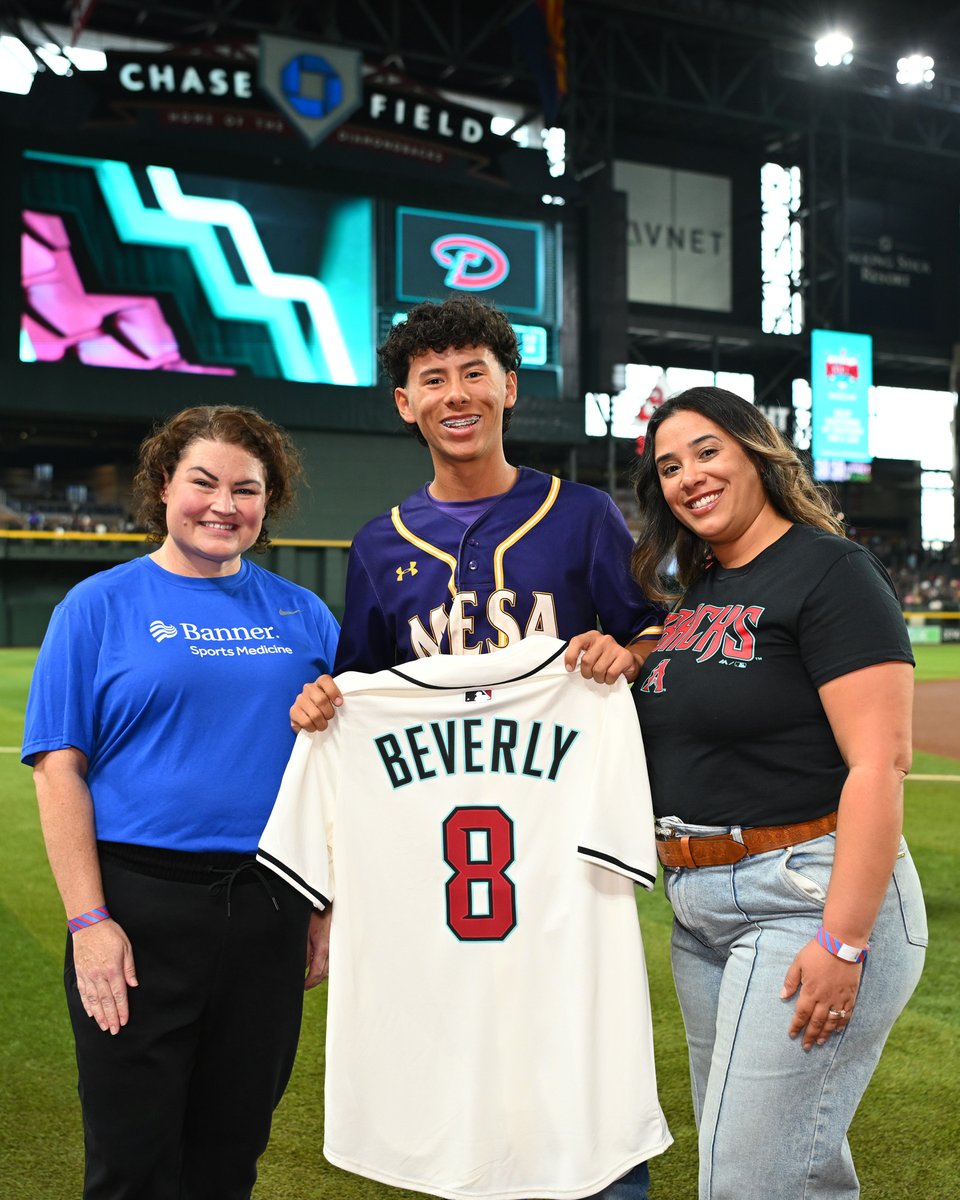 Arizona Diamondbacks (@dbacks) on Twitter photo We're honored to recognize <a href="/BannerHealth/">Banner Health</a> Comeback Player Ashby, who refused to let adversity define him after he broke his spine in a severe car accident.
After working hard in rehab, he's back on the field, proving that determination can overcome obstacles. Congrats, Ashby ❤️ We're honored to recognize <a href="/BannerHealth/">Banner Health</a> Comeback Player Ashby, who refused to let adversity define him after he broke his spine in a severe car accident.
After working hard in rehab, he's back on the field, proving that determination can overcome obstacles. Congrats, Ashby ❤️