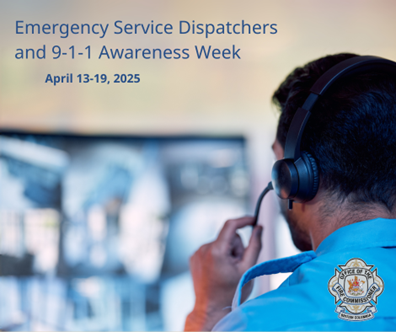 April 13-19 has been proclaimed as Emergency Service Dispatchers and 9-1-1 Awareness week in B.C. The Office of the Fire Commissioner would like to thank all emergency service dispatchers for their hard work and their invaluable contributions to public safety in our province.
