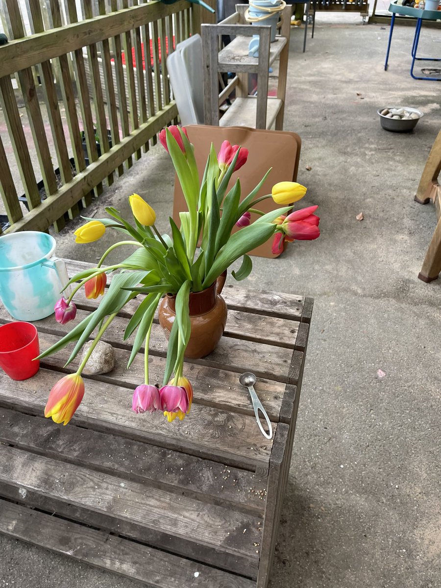 Mud kitchen in Reception. #Eyfs