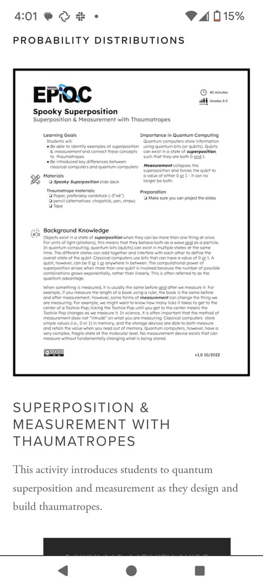 This is wonderful <a href="/Google/">Google</a>! Are you a teacher and interested in an activity on thaumatropes and superposition? Check out this !epiqc.cs.uchicago.edu/activities-dow… #GoogleDoodle #WorldQuantumDay