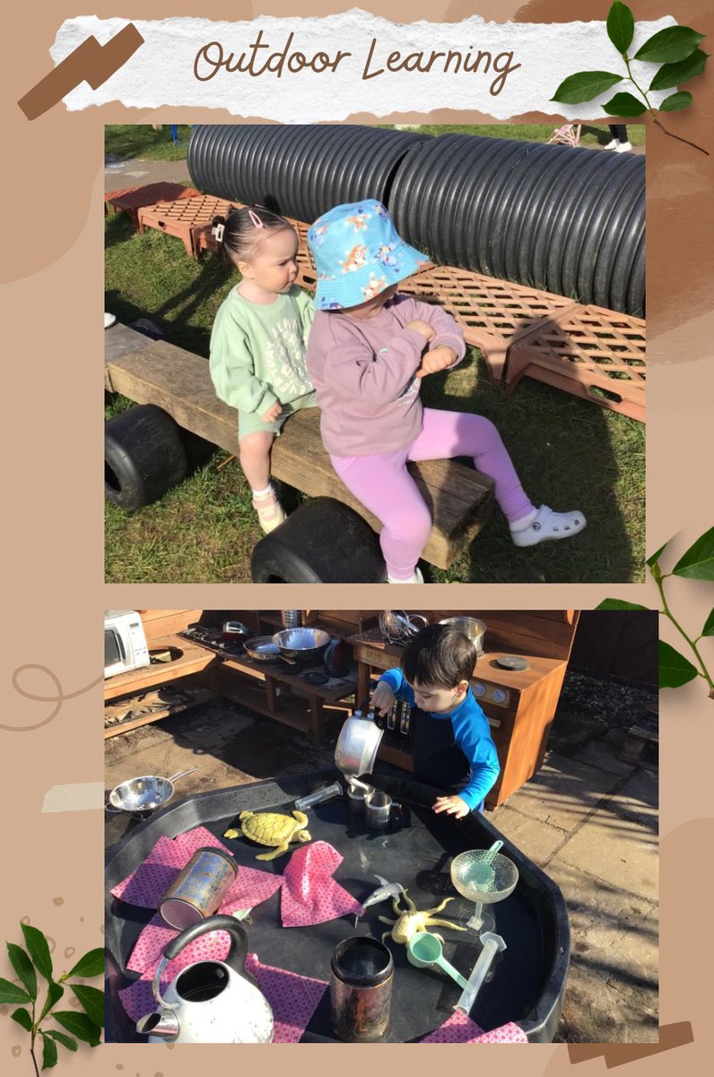 Enjoying the outdoors, with resources to provoke children’s senses and encourage curiosity and creativity. 
#Beingme