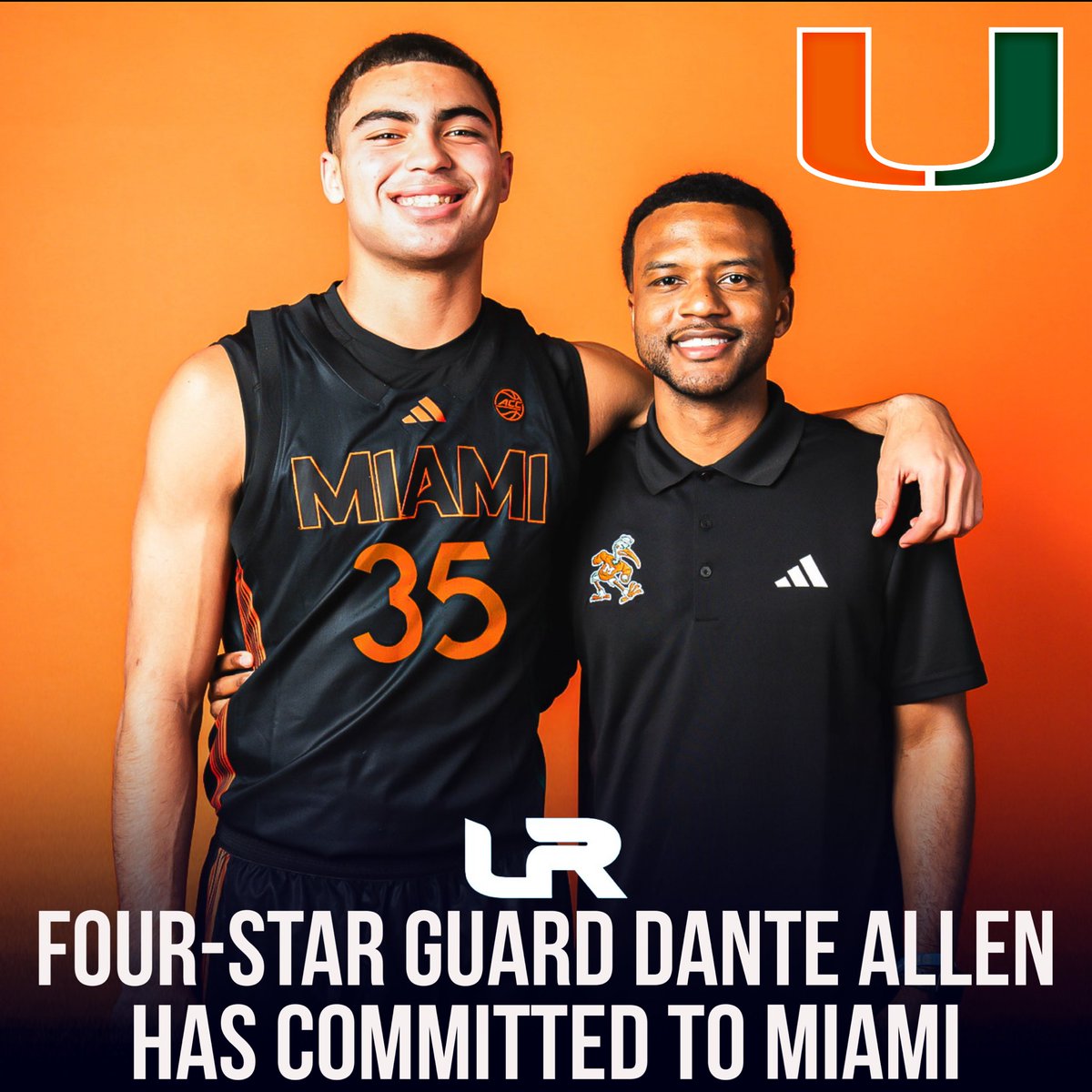 Sam Kayser (@247hshoops) on Twitter photo NEWS: 2025 4⭐️ Dante Allen has committed to Miami, he tells <a href="/LeagueRDY/">League Ready</a>.
Allen is a physical, high-IQ guard who is just flat-out productive. Has solid athleticism, is a smart passer and can knockdown the outside jumper.
He chose Miami over interest from Michigan, BYU and NEWS: 2025 4⭐️ Dante Allen has committed to Miami, he tells <a href="/LeagueRDY/">League Ready</a>.
Allen is a physical, high-IQ guard who is just flat-out productive. Has solid athleticism, is a smart passer and can knockdown the outside jumper.
He chose Miami over interest from Michigan, BYU and