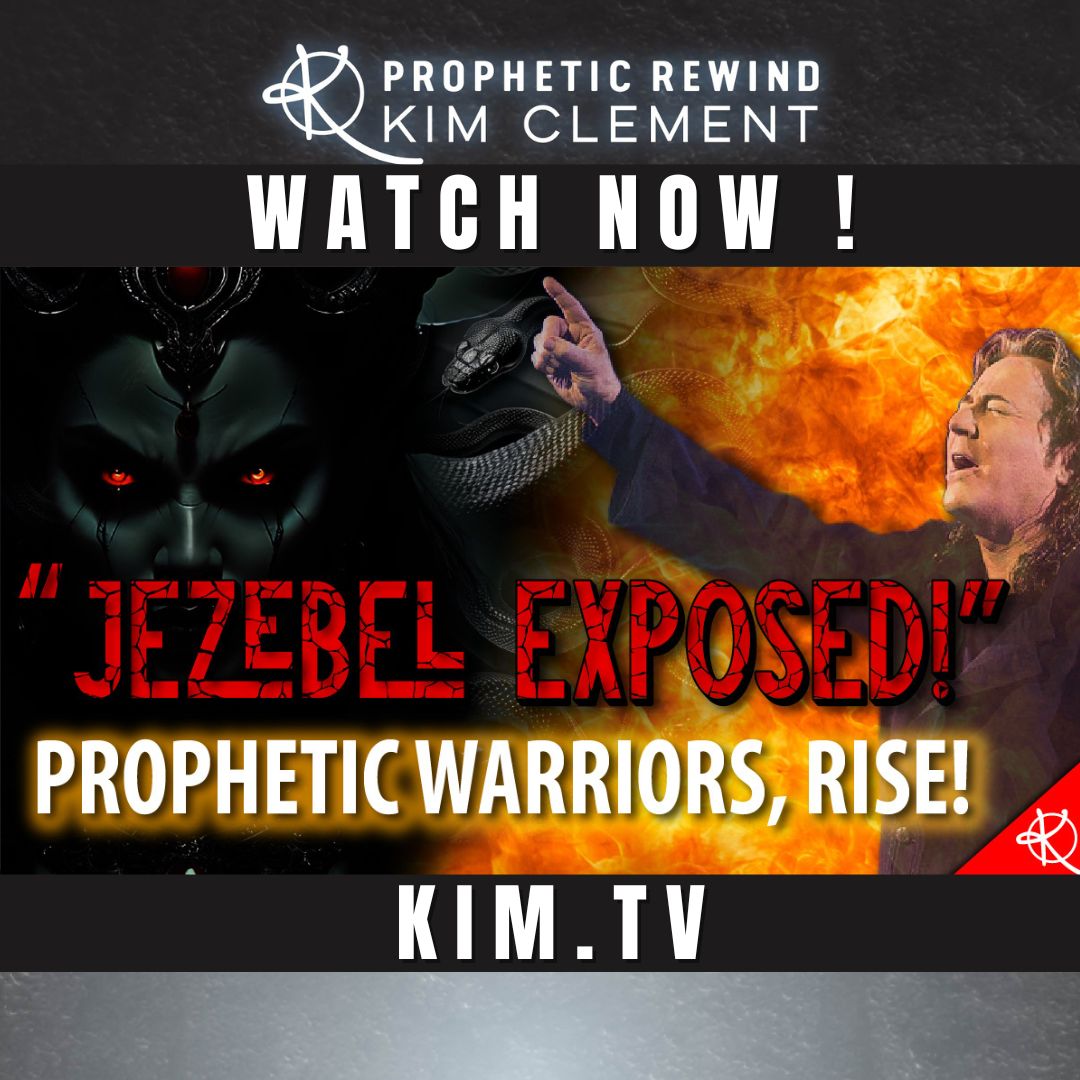 prophetkim's tweet photo. 🚨 Jezebel EXPOSED: Prophetic Warriors, Rise!
The enemy wants silence. But Kim Clement declared: God is raising warriors to defy Jezebel. Will you answer the call?
⚔️ Watch: https://t.co/VOqcupU5Bh
#PropheticRewind #ElijahGeneration #PropheticFire #KimClement https://t.co/uK1zW796mE
