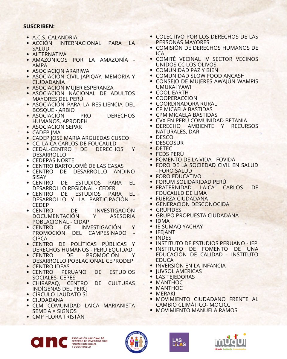 🚨Dina Boluarte y el Congreso acaban de dar otro golpe a la democracia: aprobaron la #LeyMordaza o #LeyAntijusticia que atenta contra la libertad de asociación y la defensa de derechos.#NoNosCallarán