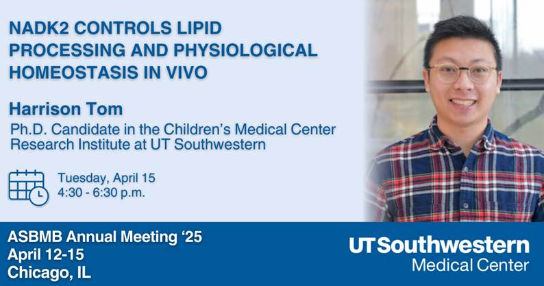 UTSW Science (@utswscience) on Twitter photo Join <a href="/harrison_tom/">Tom Harrison</a> to hear the latest research from <a href="/UTSWMedCenter/">UT Southwestern Medical Center</a>! His work has developed a new method for understanding #Mitochondria’s role in maintaining lipid homeostasis. After the talk, visit us at booth #431 to learn more about our research and training programs. Join <a href="/harrison_tom/">Tom Harrison</a> to hear the latest research from <a href="/UTSWMedCenter/">UT Southwestern Medical Center</a>! His work has developed a new method for understanding #Mitochondria’s role in maintaining lipid homeostasis. After the talk, visit us at booth #431 to learn more about our research and training programs.