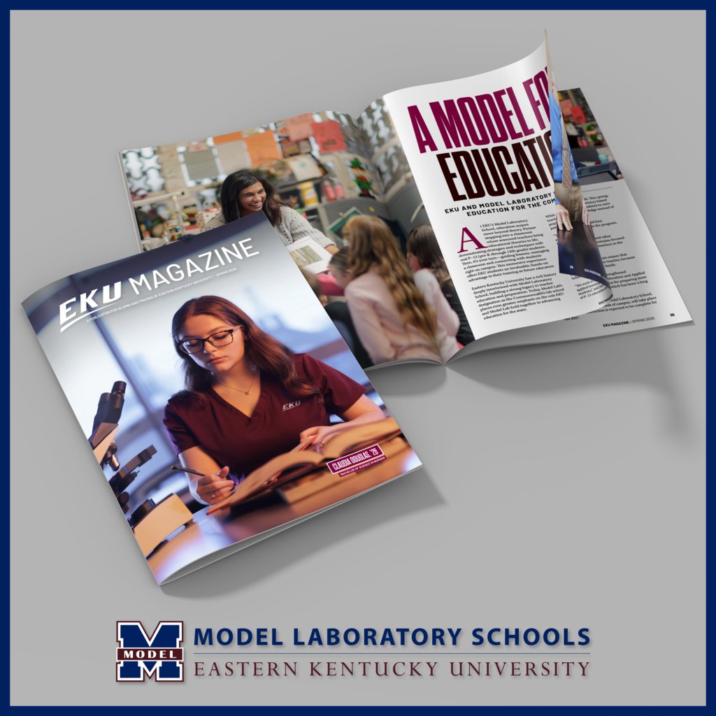 Model Laboratory Schools (@ekumodel) on Twitter photo ๐ฃ ๐ ๐ผ๐ฑ๐ฒ๐น ๐๐ฎ๐ฏ๐ผ๐ฟ๐ฎ๐๐ผ๐ฟ๐ ๐ฆ๐ฐ๐ต๐ผ๐ผ๐น ๐ถ๐ ๐ณ๐ฒ๐ฎ๐๐๐ฟ๐ฒ๐ฑ ๐ถ๐ป ๐๐ต๐ฒ ๐ฆ๐ฝ๐ฟ๐ถ๐ป๐ด ๐ฎ๐ฌ๐ฎ๐ฑ ๐ฒ๐ฑ๐ถ๐๐ถ๐ผ๐ป ๐ผ๐ณ ๐๐๐ ๐๐๐๐๐ฏ๐๐ฃ๐! Check out the feature on pages 33-36 to read more about Model's impact ๐ model.eku.edu/ekumagazine. ๐ฃ ๐ ๐ผ๐ฑ๐ฒ๐น ๐๐ฎ๐ฏ๐ผ๐ฟ๐ฎ๐๐ผ๐ฟ๐ ๐ฆ๐ฐ๐ต๐ผ๐ผ๐น ๐ถ๐ ๐ณ๐ฒ๐ฎ๐๐๐ฟ๐ฒ๐ฑ ๐ถ๐ป ๐๐ต๐ฒ ๐ฆ๐ฝ๐ฟ๐ถ๐ป๐ด ๐ฎ๐ฌ๐ฎ๐ฑ ๐ฒ๐ฑ๐ถ๐๐ถ๐ผ๐ป ๐ผ๐ณ ๐๐๐ ๐๐๐๐๐ฏ๐๐ฃ๐! Check out the feature on pages 33-36 to read more about Model's impact ๐ model.eku.edu/ekumagazine.