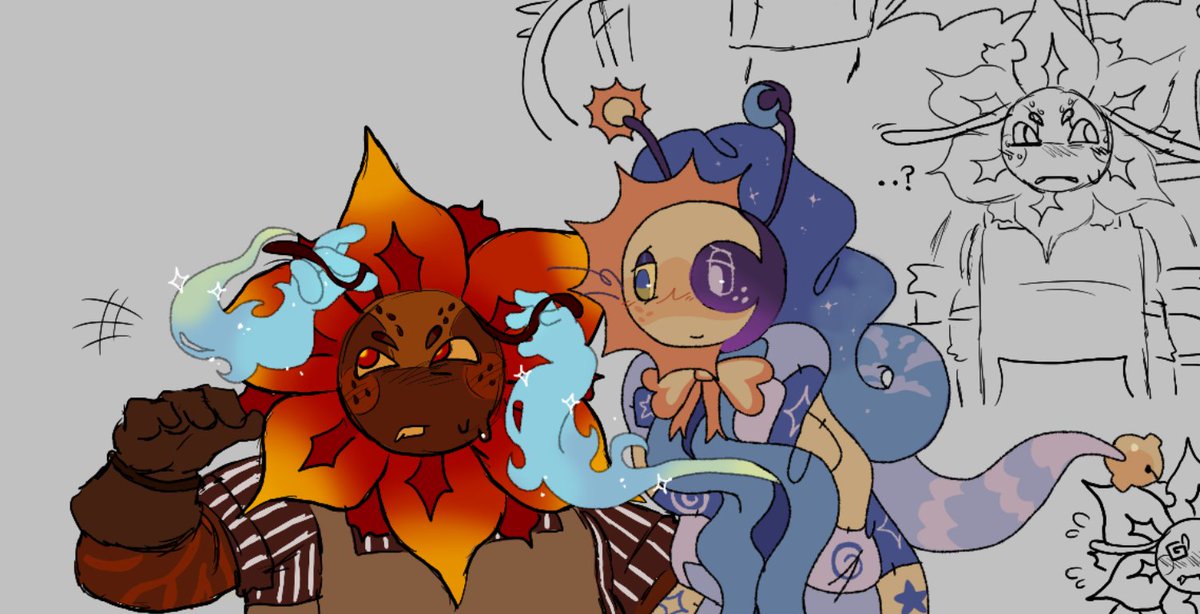 Humorouscat_'s tweet photo. I've been doing.... a lot... Other characters and drawings of them are made and drawn by @ChlorineM3 !!!!
#dandysworld https://t.co/7BCT6zCBjF