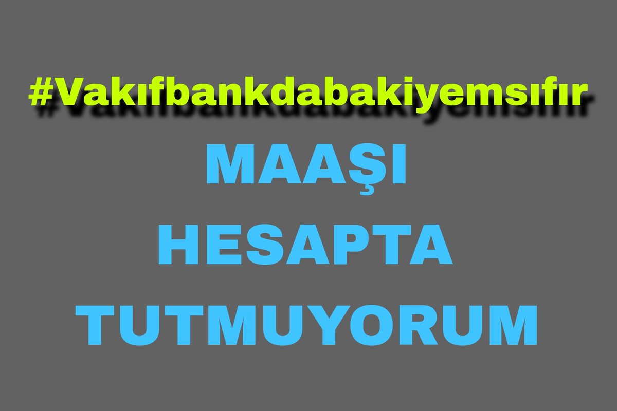 ikm0671's tweet photo. #Vakıfbankdabakiyemsıfır https://t.co/y9sYKNkCNW