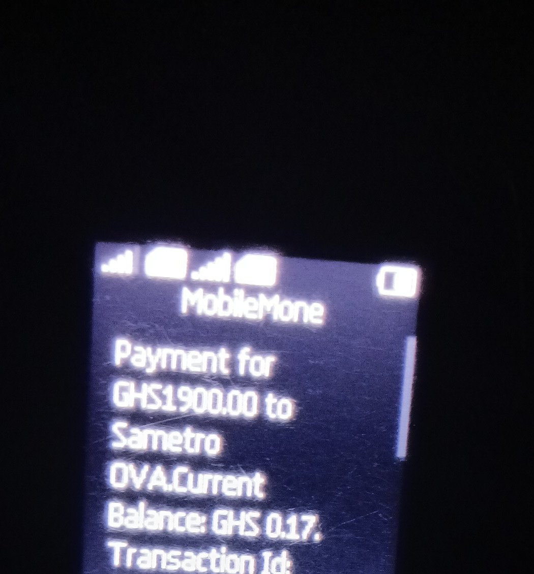 KofiAlbort's tweet photo. @MTNGhana I bought EVD of 1900 cedis at 5pm on Friday, Apr. 11. It has been deducted as shown in the image below, the credit hasn't been paid into my account.

I humbly seek a solution immediately https://t.co/dws9TcH5px