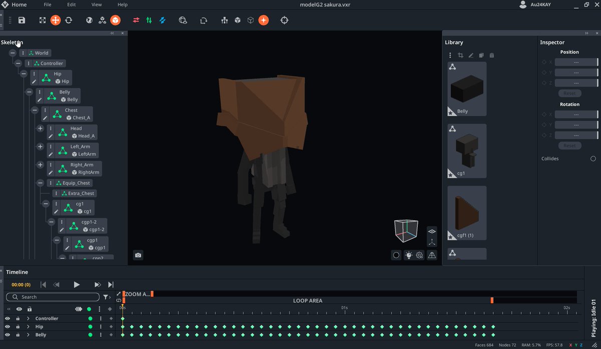 Live now on Twitch. Continuing this Mecha gearset in the newly updated #VoxEdit.
Link in bio.