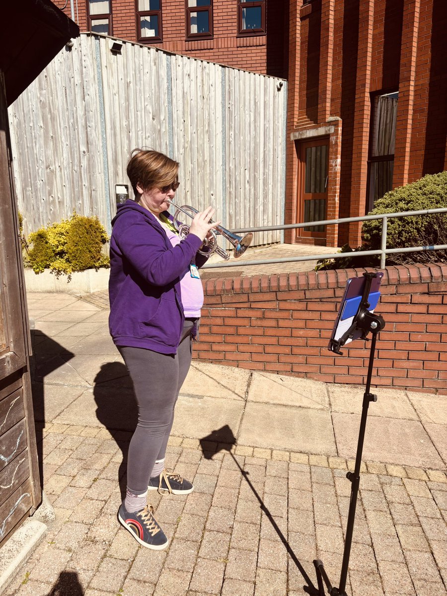 Janet Melia (@janetmelianhs) on Twitter photo Music medicine on Taylor Ward where our ladies and staff got to join in the fun. Thank you to our amazing tutor Jan for playing the trumpet for all to enjoy!
#TeamTaylor
<a href="/PennineCareNHS/">Pennine Care NHS FT</a> <a href="/KateMeskell/">Kate Meskell</a>
<a href="/annHallamNhs/">Ann 💙</a> <a href="/Laura_Prince_/">Laura Prince</a>
<a href="/sophiecoxonx/">Sophie Coxon</a> Music medicine on Taylor Ward where our ladies and staff got to join in the fun. Thank you to our amazing tutor Jan for playing the trumpet for all to enjoy!
#TeamTaylor
<a href="/PennineCareNHS/">Pennine Care NHS FT</a> <a href="/KateMeskell/">Kate Meskell</a>
<a href="/annHallamNhs/">Ann 💙</a> <a href="/Laura_Prince_/">Laura Prince</a>
<a href="/sophiecoxonx/">Sophie Coxon</a>