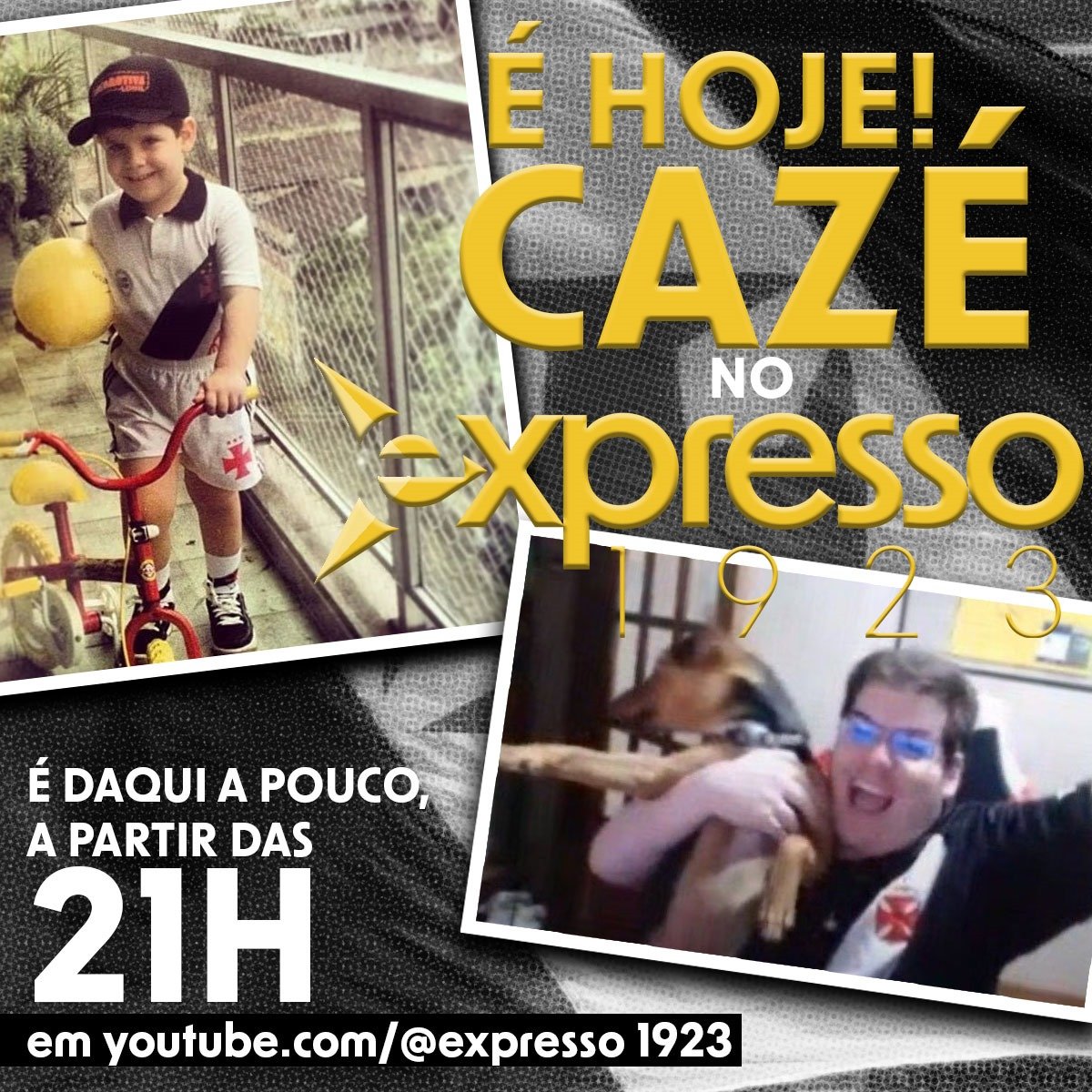 CHEGOU A HORA! Um encontro que demorou uma vida pra acontecer... <a href="/Casimiro/">caze</a> Miguel no Expresso!

É daqui a pouco ein??