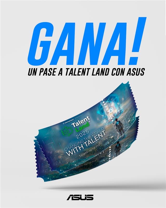 Mi panASUS me preguntó si conozco gente chida de GDL, quesque porque por alguna misteriosa razón le sobran 10 entradas para Talent Land y que le contesto "¡SÍ! Tú presta pa acá!".

Solo dale RT y comenta qué día irás a Talent para vernos (1/2)