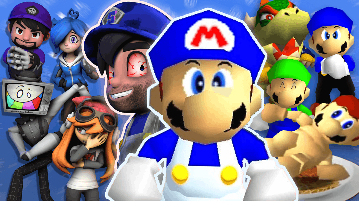 TheBlueGuy69's tweet photo. BIG NEWS 1 HOUR #SMG4 RETROSPECTIVE VIDEO IS OUT! LINKED BELOW THIS IS LITERALLY THE BEST THING I'VE EVER MADE. https://t.co/FNj9giUeac