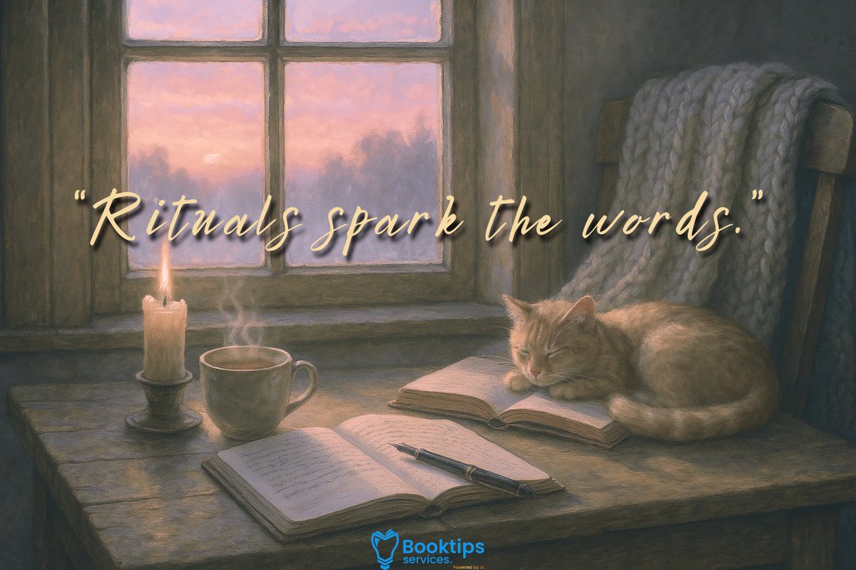 BooktipsAuthors's tweet image. What&apos;s your daily writing ritual? ☕️
Share the little habits that set the mood for your creativity. ✨
#WritingRoutine #AuthorLife #WritersCommunity