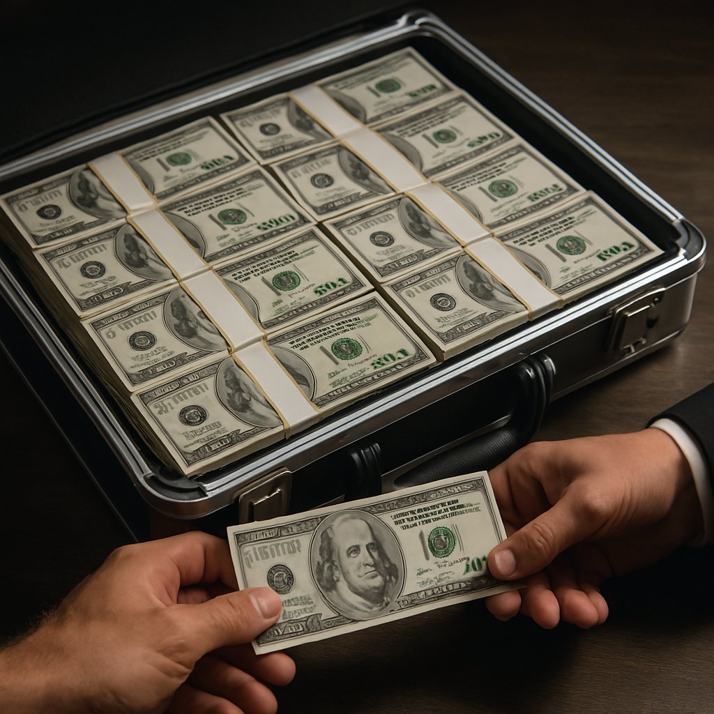 👔 "Mecenas" z plakatu.
Na sali sądowej – uśmiech.
Po godzinach – fałszerstwa, przekręty, złamane życia.
Podpisuje umowy, które rujnują klientów.
Obiecuje sprawiedliwość – dostarcza długi, windykacje i ciszę.
Nie reprezentuje prawa. Reprezentuje siebie.
‼️ Ile jeszcze ludzi musi