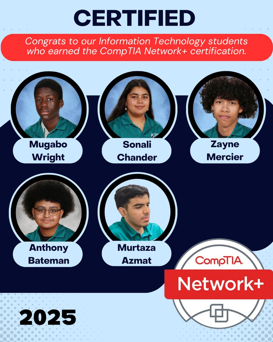 James Reese Career and Technical Center (@ctereesecenter) on Twitter photo Congrats to our IT students who recently earned their CompTIA+ Networking certification! These students were instructed by Mr. Meyers and Mr. Farr. Way to go! <a href="/lizg_canchola/">Elizabeth Canchola</a> <a href="/FBISD_CTE/">Fort Bend ISD CTE</a> <a href="/UweMeyer71/">Uwe Meyer</a> Congrats to our IT students who recently earned their CompTIA+ Networking certification! These students were instructed by Mr. Meyers and Mr. Farr. Way to go! <a href="/lizg_canchola/">Elizabeth Canchola</a> <a href="/FBISD_CTE/">Fort Bend ISD CTE</a> <a href="/UweMeyer71/">Uwe Meyer</a>