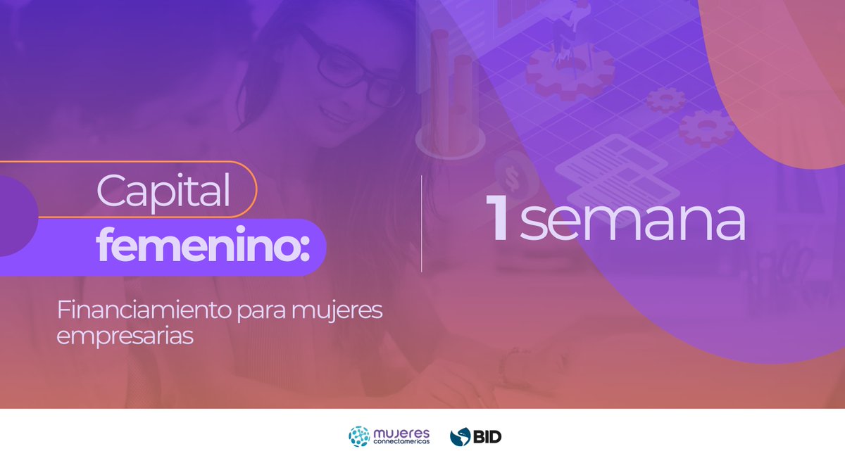 connectamericas's tweet image. 💡 ¡Falta solo una semana para esta edición de #CapitalFemenino! ¿Ya te registraste al ciclo de capacitaciones que puede transformar el futuro financiero de tu empresa?
Durante cinco días, accederás a herramientas prácticas, conocerás las últimas tendencias en financiamiento…