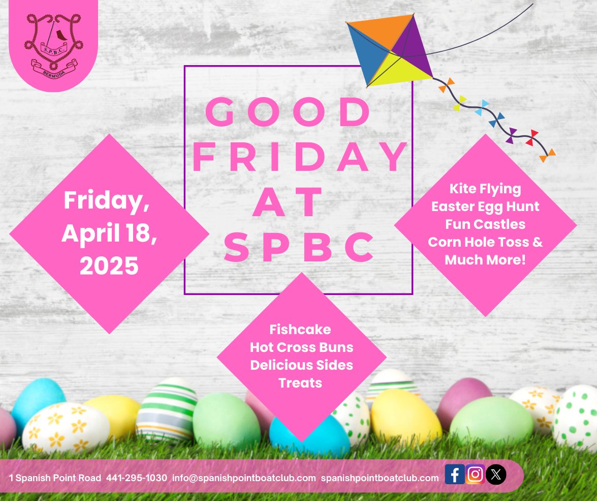 SPBCbda's tweet image. Our two most anticipated events are just around the corner! The fun starts on Thursday, April 17 from 6:00PM onwards for our traditional kite making night. Then return on Friday for our annual Good Friday celebrations! See flyers for more info! See you there!
#goodfriday #SPBC