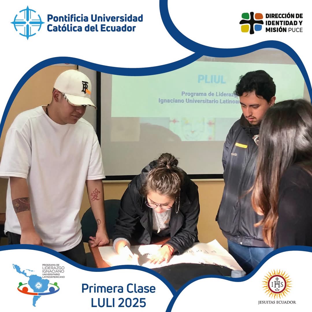 PUCEDIM's tweet photo. 🔝 El Programa de Liderazgo Universitario Latinoamericano Ignaciano PUCE se activa de nuevo. 😀

✅ Con alegría les contamos que el 4 de abril de 2025 iniciamos nuestra XVIII implementación: 19 estudiantes de 7 carreras de grado arrancaron lo que será un año de formación. https://t.co/uXDOc4CVtD