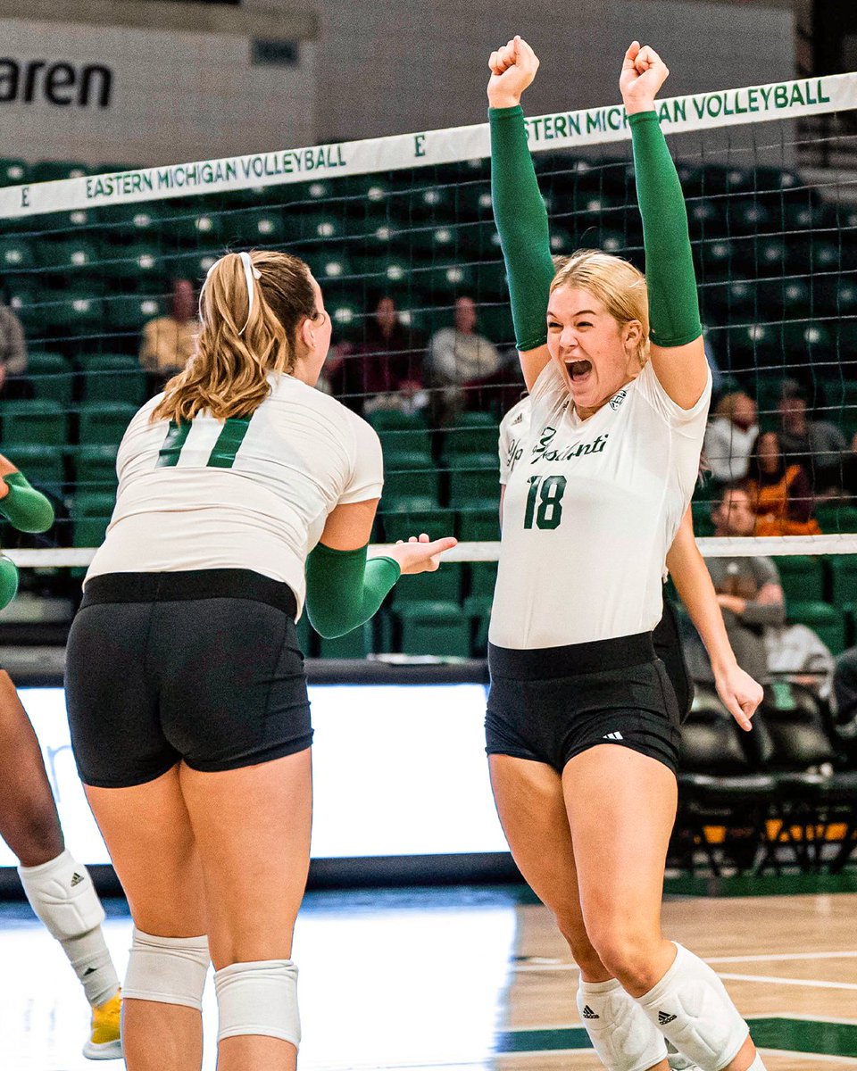 Hosting Michigan in spring ball tomorrow!👏

#EMUEagles | #EMUVBALL🦅🏐