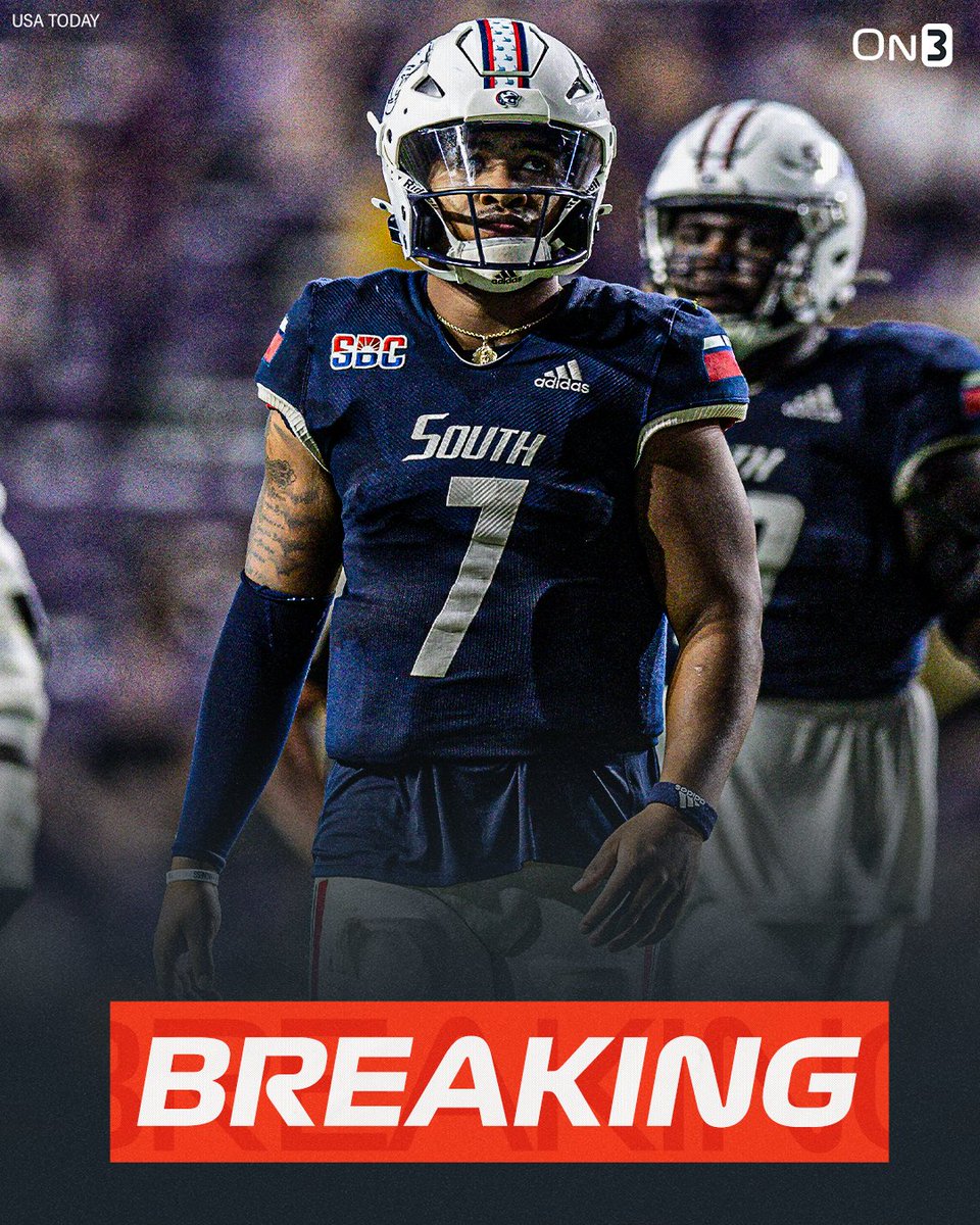 On3 (@on3sports) on Twitter photo NEW: South Alabama QB Gio Lopez plans to enter the NCAA Transfer Portal, <a href="/PeteNakos_/">Pete Nakos</a> reports.
Lopez threw for 2,559 yards, 18 touchdowns and 5 interceptions last season.
on3.com/college/troy-t… NEW: South Alabama QB Gio Lopez plans to enter the NCAA Transfer Portal, <a href="/PeteNakos_/">Pete Nakos</a> reports.
Lopez threw for 2,559 yards, 18 touchdowns and 5 interceptions last season.
on3.com/college/troy-t…