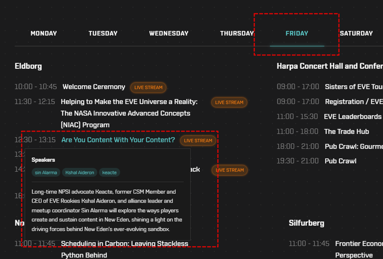 fun_inc_ebwf's tweet photo. YEAAAAH BABBBY!
Main stage at Harpa!
Friday 2nd May, 1230pm - 1315pm.
https://t.co/xbaGQ62TQP
#eveonline #evefanfest #npsi #tweetfleet #ebwf #funinc https://t.co/SWDqFSQKZh