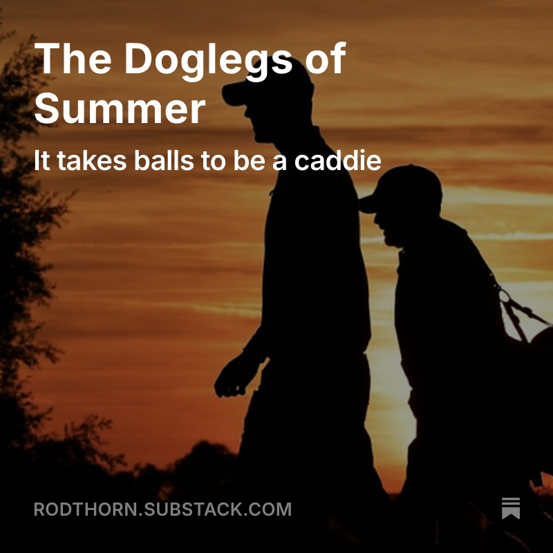 Here's my newest Substack essay. Please read, subscribe (free), and tell other about my writing. Since I watched the GREAT Masters tournament this weekend, this one's a bit lighter! open.substack.com/pub/rodthorn/p…