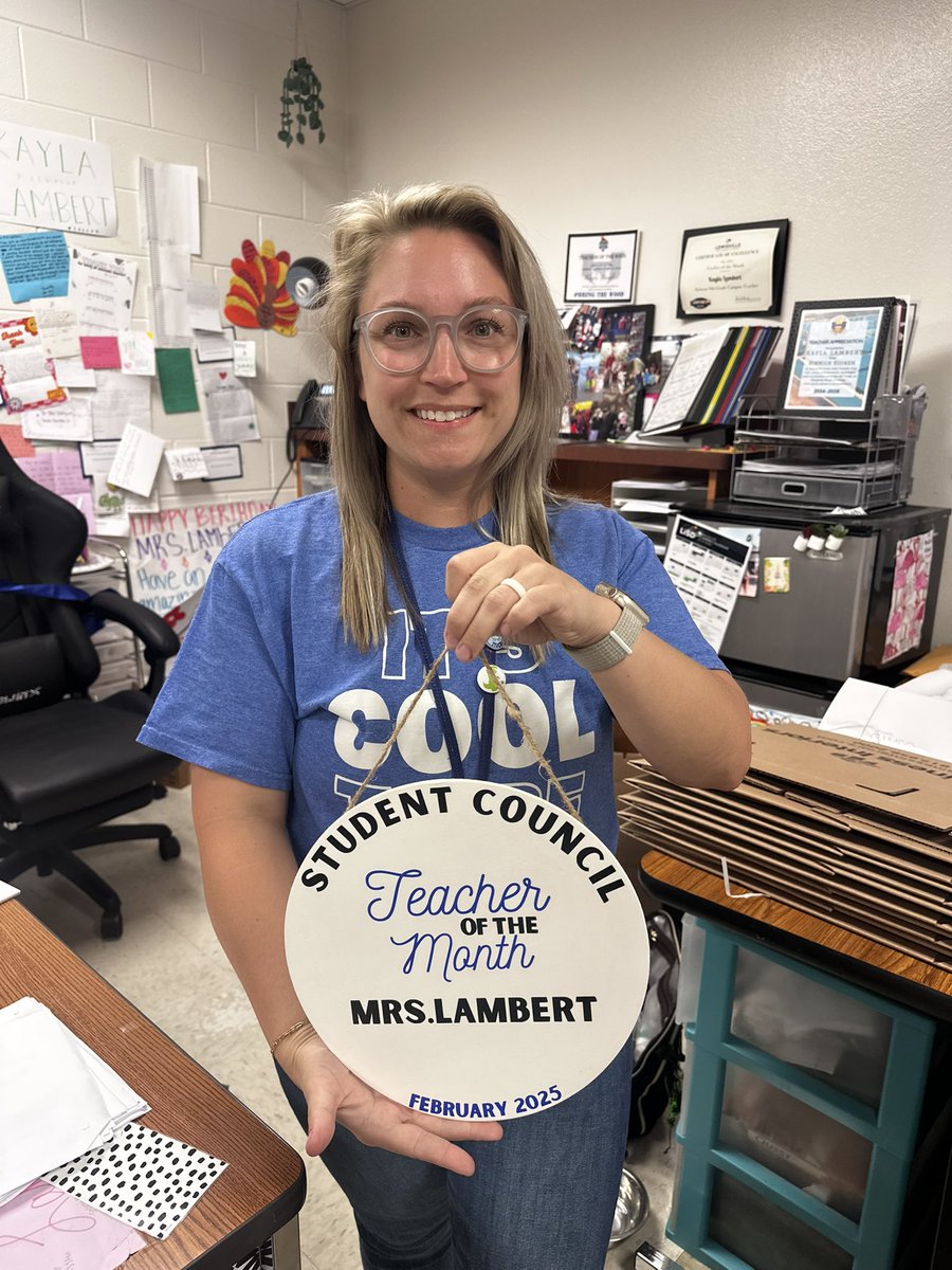 🎉CONGRATS🎉 
…to Ms.Ferg and Mrs.Lambert!
Our February and March StuCo teachers of the month
Thank you for everything you do for our students ❤️🫶🏻