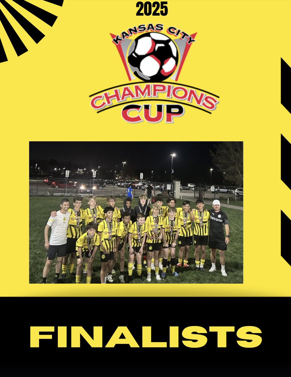 Congratulations to our U14 Black for their great performance this past weekend in the KC Champions Cup. They came short in the championship game but showed total dominance! 

#familyschoolsoccer #ProudMoment #qualityoverquantity #trusttheprocess #playerdevelopment #785k