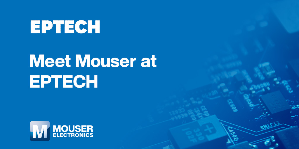 MouserElec's tweet image. Mouser Electronics is heading to #EPTECH 2025, Canada&apos;s premier electronics trade show series!

Find us showcasing innovative technologies in robotics, wearables &amp;amp; more. 🎧 Plus, enter to win Bose QuietComfort Headphones!

📅 Info &amp;amp; free registration: mou.sr/eptech-2025-X