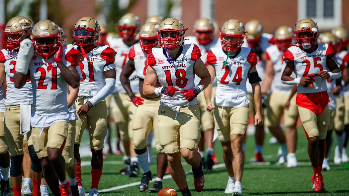 After a great call with <a href="/CoachColemanSHU/">James Coleman</a> im blessed to receive my first D2 offer from Seton Hill University!!