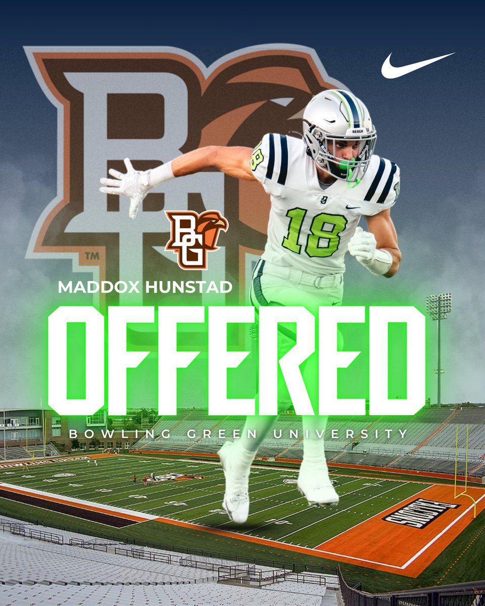 Maddox Hunstad (@maddoxhunstad) on Twitter photo After a great call with <a href="/CoachBWhite7/">Coach Brian White</a> , Iβm blessed to have received an offer from Bowling Green University! After a great call with <a href="/CoachBWhite7/">Coach Brian White</a> , Iβm blessed to have received an offer from Bowling Green University!