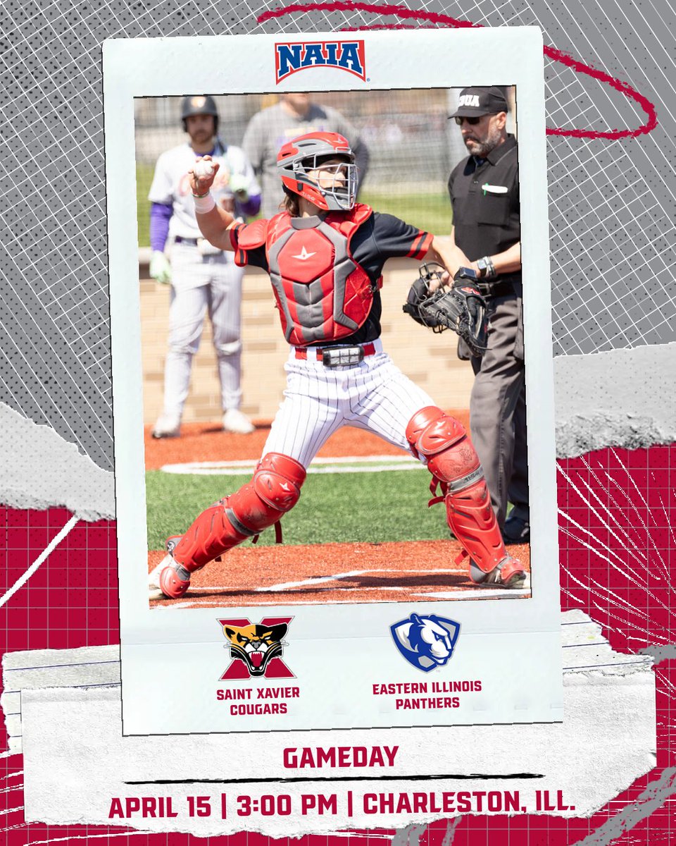 SXUAthletics's tweet photo. .@SXUBaseball is on the road to take on NCAA D-I Eastern Illinois this afternoon at 3:00 pm in Charleston, Ill.! #GoCougs🐾⚾️ #WeAreSXU

📊: https://t.co/XkRpok9bpJ
🖥: https://t.co/766VYQZdoV https://t.co/Kv5wFRP1Yc