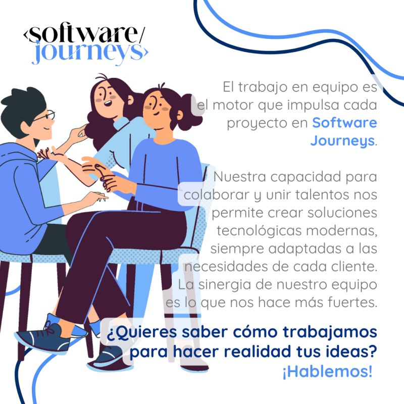 SoftwJourneys's tweet photo. #TrabajoEnEquipo  #Colaboración #Innovación  #DesarrolloDeSoftware  #SoftwareJourneys  #SolucionesTecnológicas https://t.co/k1OLzwobVS