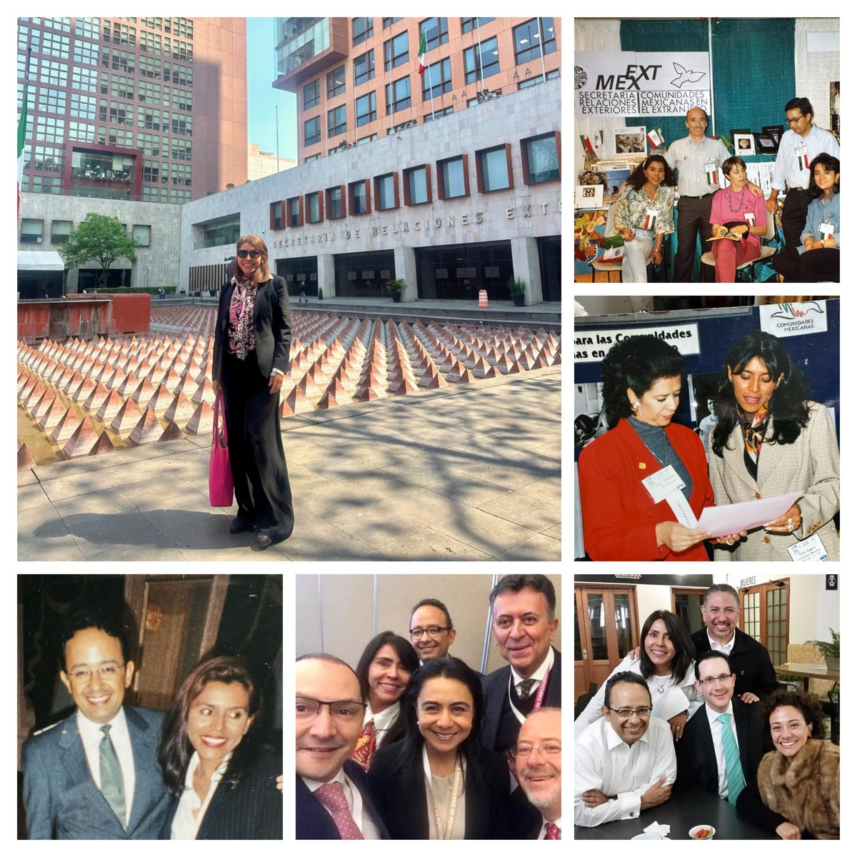 Mañana es el último día de <a href="/sofia_orozco/">Sofia Orozco Aguirre</a> en <a href="/SRE_mx/">Relaciones Exteriores</a>, donde laboró x los últimos 35 años. Empeñó su vida profesional al servicio de los migrantes, primero en el Programa de Comunidades Mexs en el Ext y luego en el <a href="/IME_SRE/">IMME</a>. 
Sofi: Suerte en lo q' siga. Dejas una huella profunda!!!